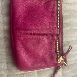 Fossil (Vintage) Magenta Pink Strap/Crossbody Bag